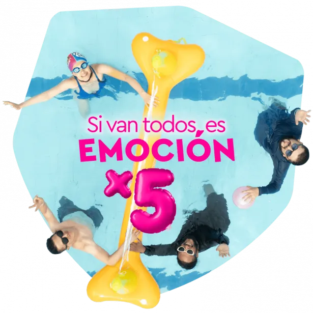 Aventura y emoción x5